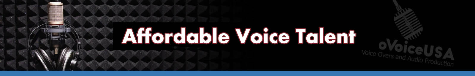 Affordable Voice Talent | American Voice Recording Service | ProVoice USA