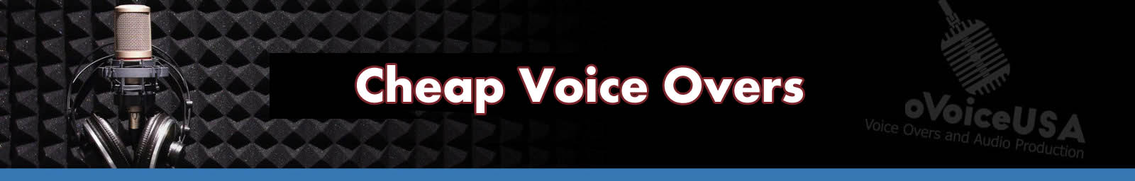 Cheap Voice Overs | American Voice Recording Service | ProVoice USA