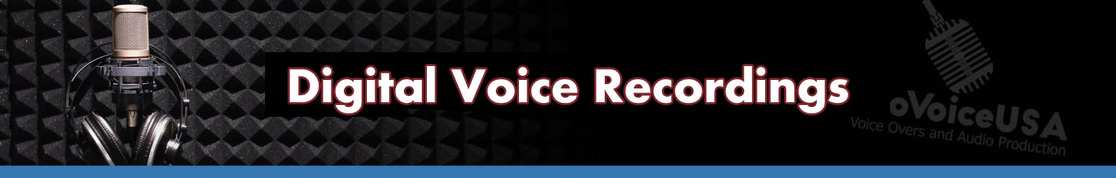 Digital Voice Recordings | American Voice Recording Service | ProVoice USA